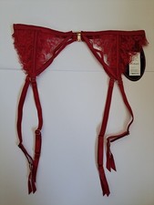 Hunkemöller Private Collection: Strapsgürtel Noeki (Größe S, Rot) (NEU)