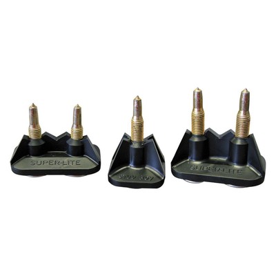 Stud Boy 2512-P2-BLK Super-Lite Pro Black Stud Backers