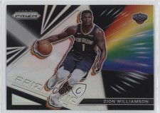 2021-22 Panini Prizm Prizmatic Silver Prizm Zion Williamson #5 17lu