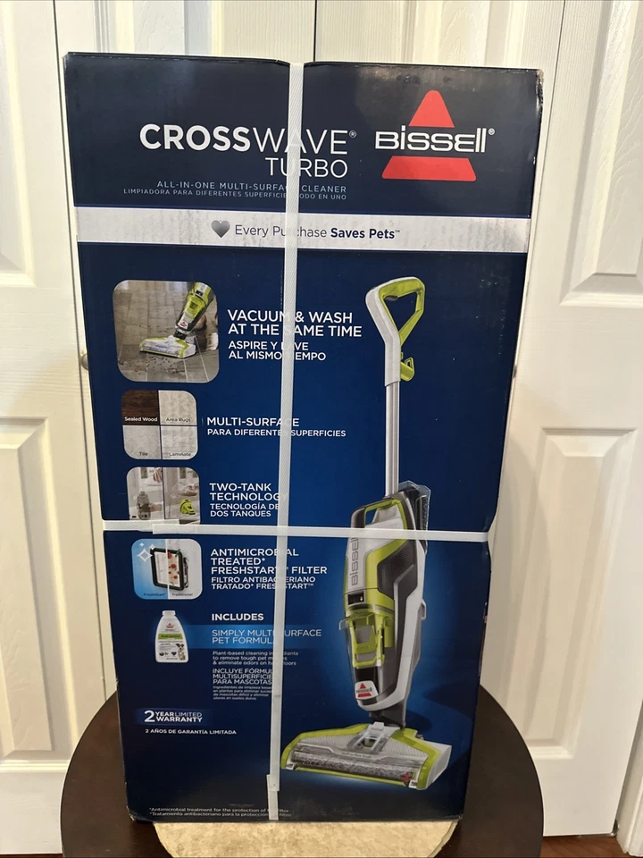 Bissell Crosswave 17852 All-in-One Multi-Surface Cleaner Stain & Odor BRAND NEW - Image 2 of 3