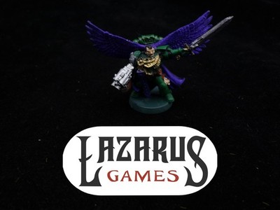 Warhammer 40K Space Marines - Captain with Jump Pack Conversion (oop metal)