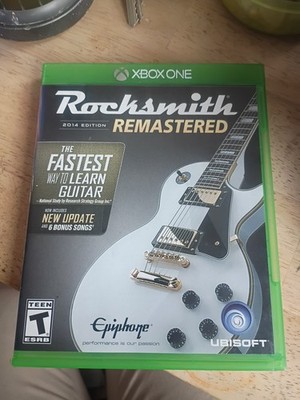 Rocksmith 2014 Edition REMASTERED - Microsoft Xbox One - 2014 - Physical (801)