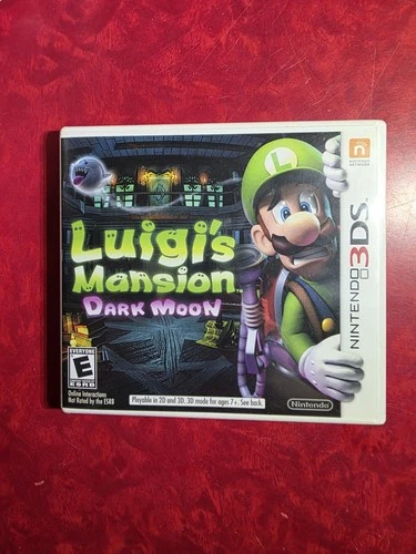 Nintendo Luigi's Mansion Dark Moon Nintendo 3DS Action 2013 CIB Tested