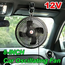 Car Cooling Oscillating Fan 360rotatable Clip On Auto Summer Portable 8 12v Car Cooling Oscillating Fan 360rotatable Clip On Auto Summer Portable 8 12v
