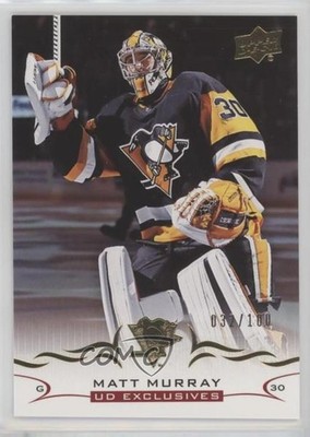 2018-19 Upper Deck UD Exclusives 32/100 Matt Murray #145 13h2