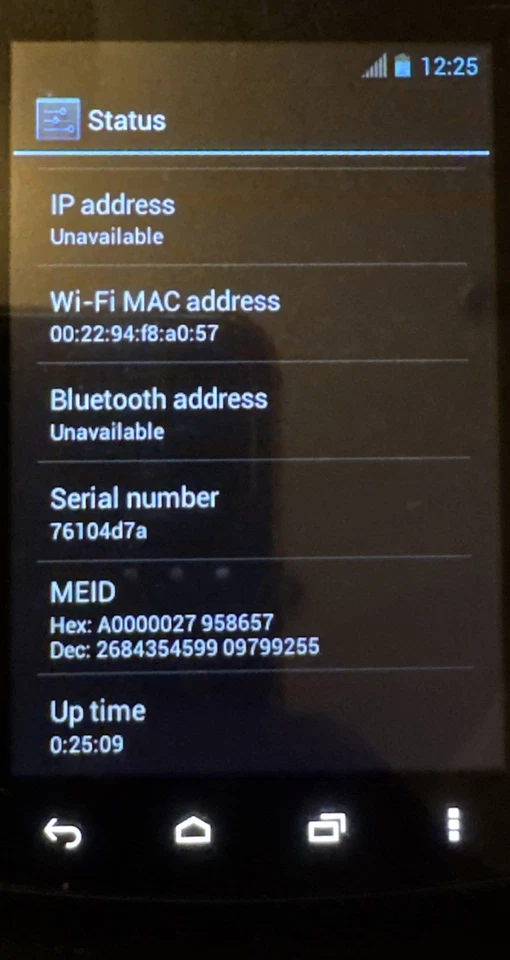 Kyocera Hydro (Boost) 2GB C5170 Black Excellent Used CDMA Vintage - Image 2 of 3