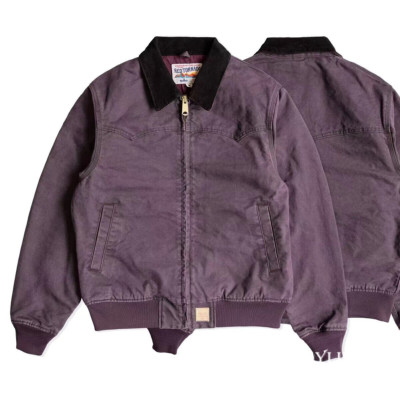 Red Tornado Washed Santa Fe Duck Jacket Fall Men Vintage Coat Canvas Outerwear