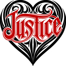 30 Custom Special Justice Heart Personalized Address Labels