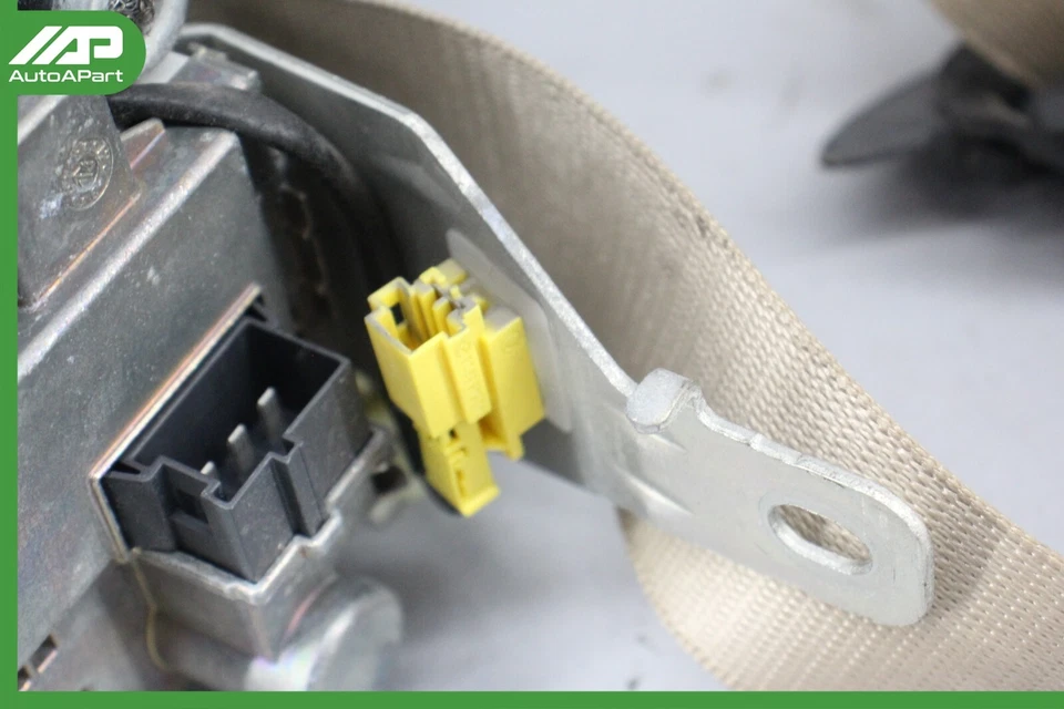 ✅ 12-19 Mercedes W166 GL350 GLE43 ML350 Cinturón de seguridad delantero izquierdo retractor beige OEM Foto 4 de 4