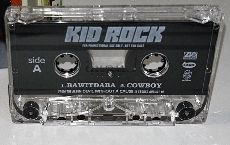 Kid Rock Bawitdaba Cowboy Promo Cassingle Cassette Cigarette Pack Trump - Image 3 of 4
