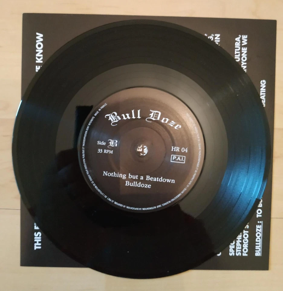 BULLDOZE Remember who's strong EP 7 inch HARDWAY RECORDS NYHC NM - Image 4 of 4