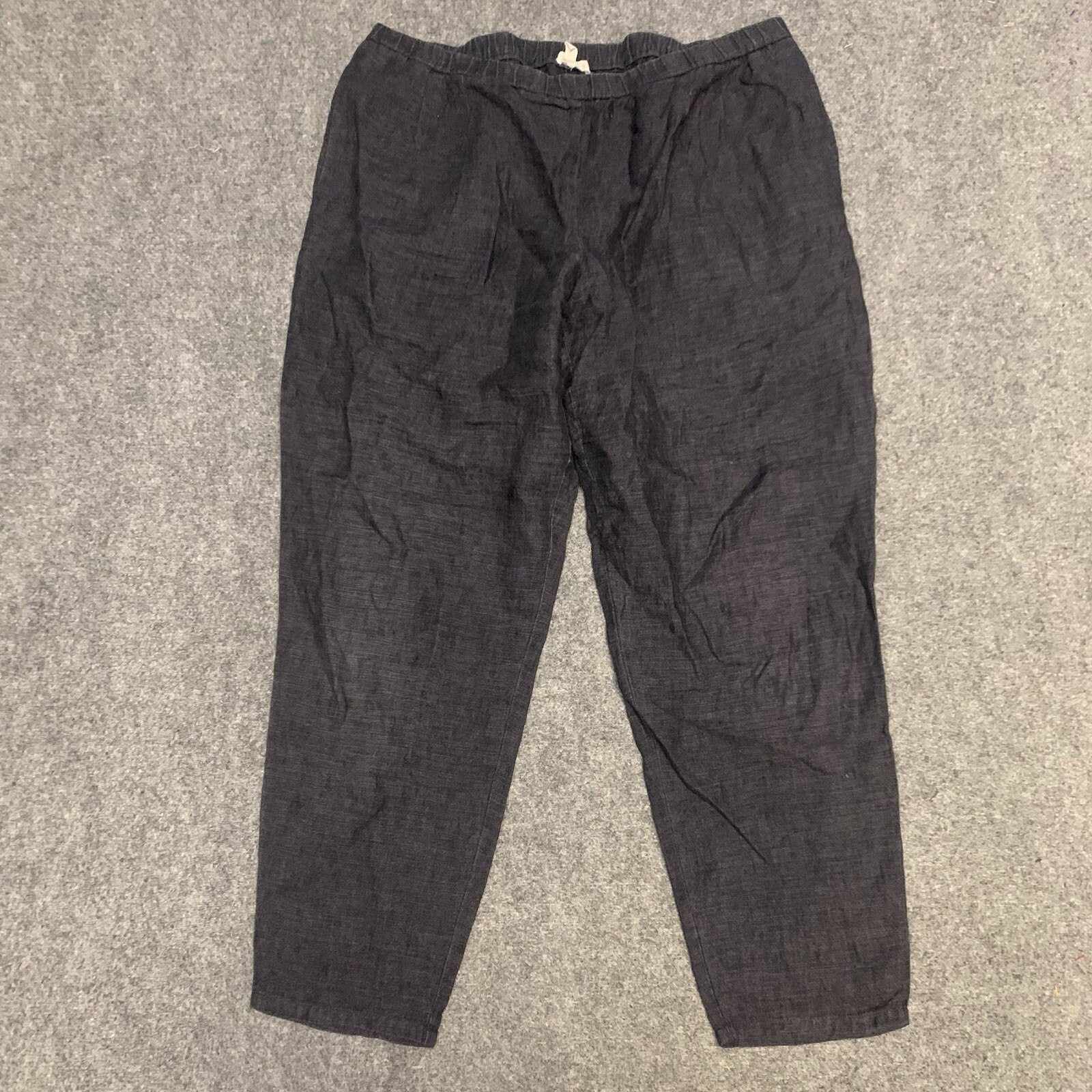 Eileen Fisher Womens Linen Casual Pants Size XL