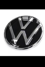 Original VW Emblem Touran 2 (5T) New Volkswagen Heckklappe Logo chrom OEM