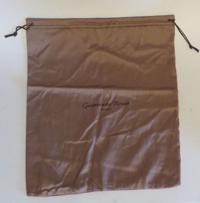 New Genuine Gianvito Rosse Sleeper Dust Bag ONLY Handbag Draw String 13.5 X 11.5