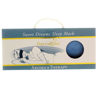 3 Pack DreamTime Aromatherapy Sweet Dreams Sleep Mask, Blue