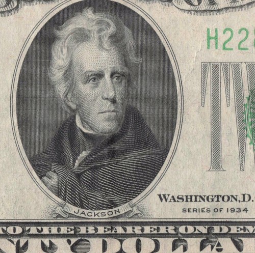 1934 St Louis Twenty Dollar Bill H22893080A Back Plate H9 386 Mule Note - Picture 2 of 11