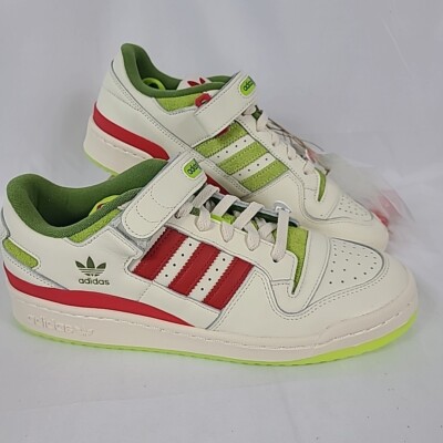 NEW Adidas ''Grinch'' Forum Low Fashion Sneakers ID3512 SZ 10 Men, 11 Women NIB