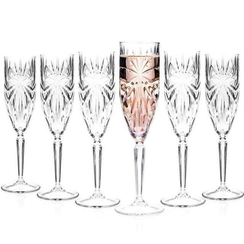 Set 4 Bicchieri Da Champagne Eisch Superior SensisPlus, Cristallo 278ml, Regalo