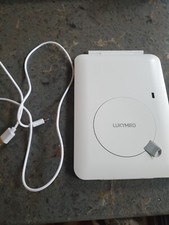 LUKYMIRO Akumulator podróżne podświetlane lustro do makijażu w 10X powiększenie 7,6X5,3