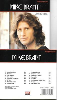 CD MIKE BRANT LASS MICH DICH LIEBEN 16T BEST OF COLLECTION PRÄFERENZEN VON 1993