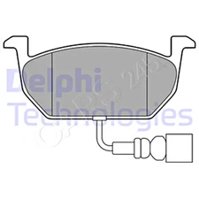 DELPHI Disc Brake Pad Set For VW SKODA SEAT AUDI Golf Alltrack Mk7 5Q0698151C