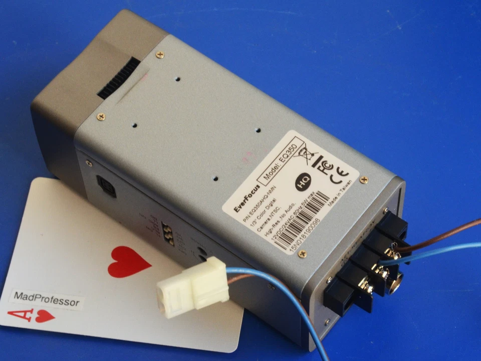 EverFocus 1/3" Color Digital High Res CCD Video Security Camera EQ350 NTSC/PAL - Image 3 of 4