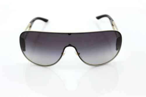 NEW Genuine VERSACE Rock Icons Pale Gold Shield Metal Sunglasses VE 2166 1252/8G - Picture 4 of 10