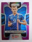 # 101 Alfred FINNBOGASON Iceland 2018 PANINI PRIZM WORLD CUP Purple 49 / 99