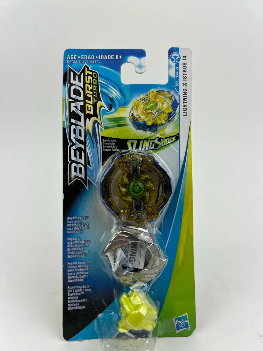 BEYBLADE Burst Turbo Slingshock Single Top Lightning-X Istros I4, Multicolor