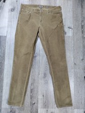 Michael Kors Parker Men's Corduroy Pants 34x34 Slim Fit Tan