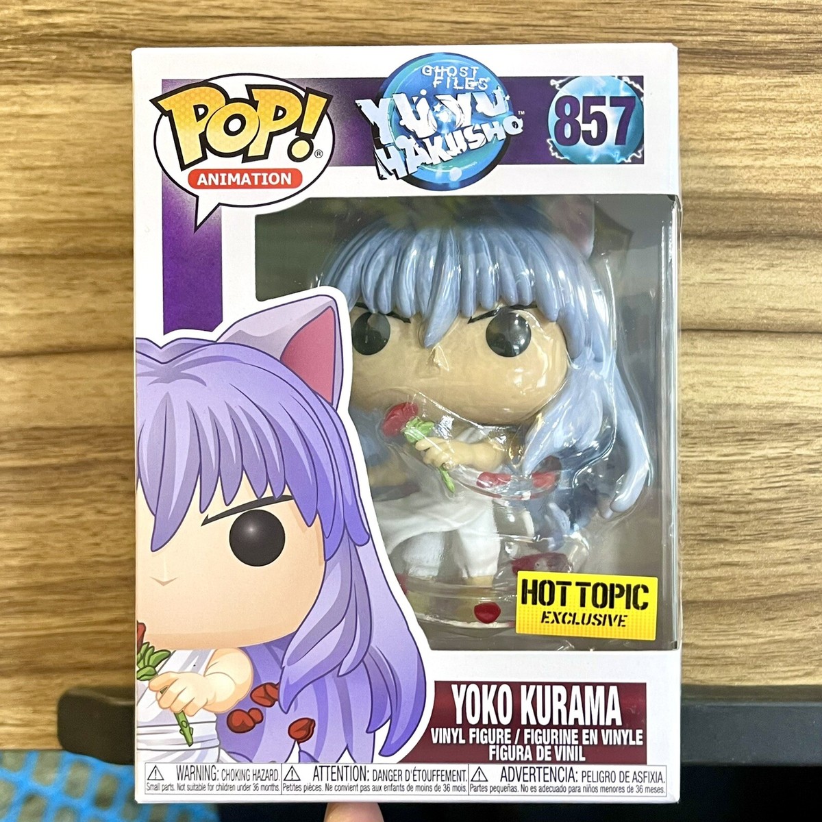 Yoko Kurama Ghost Files Yu Yu Hakusho Funko Pop! #857 Hot Topic
