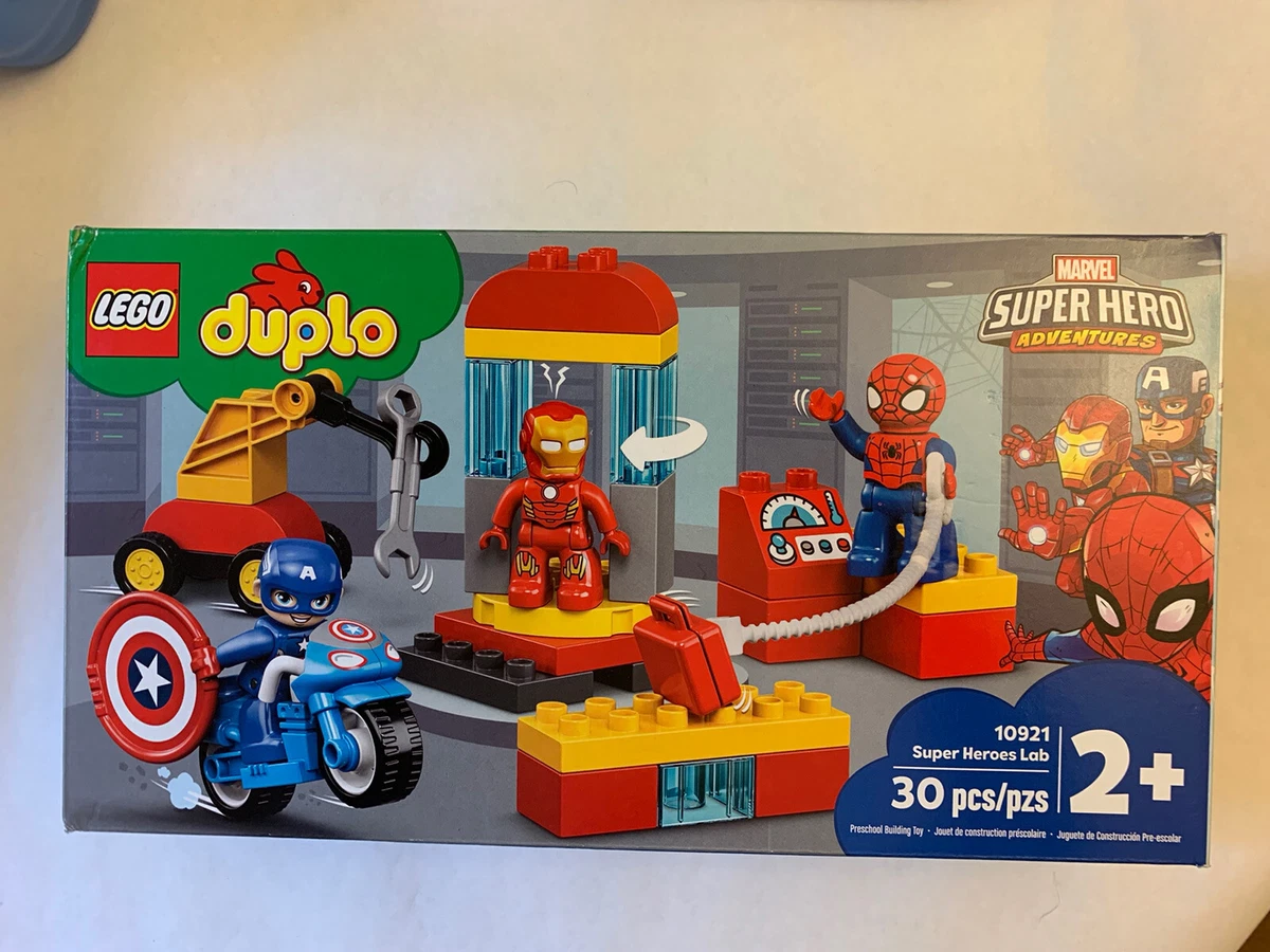 Lego Duplo Super Hero Lab 10921 Marvel Avengers Construction Toy