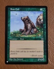 NM Bear Cub THE LIST REPRINT Portal Second Age