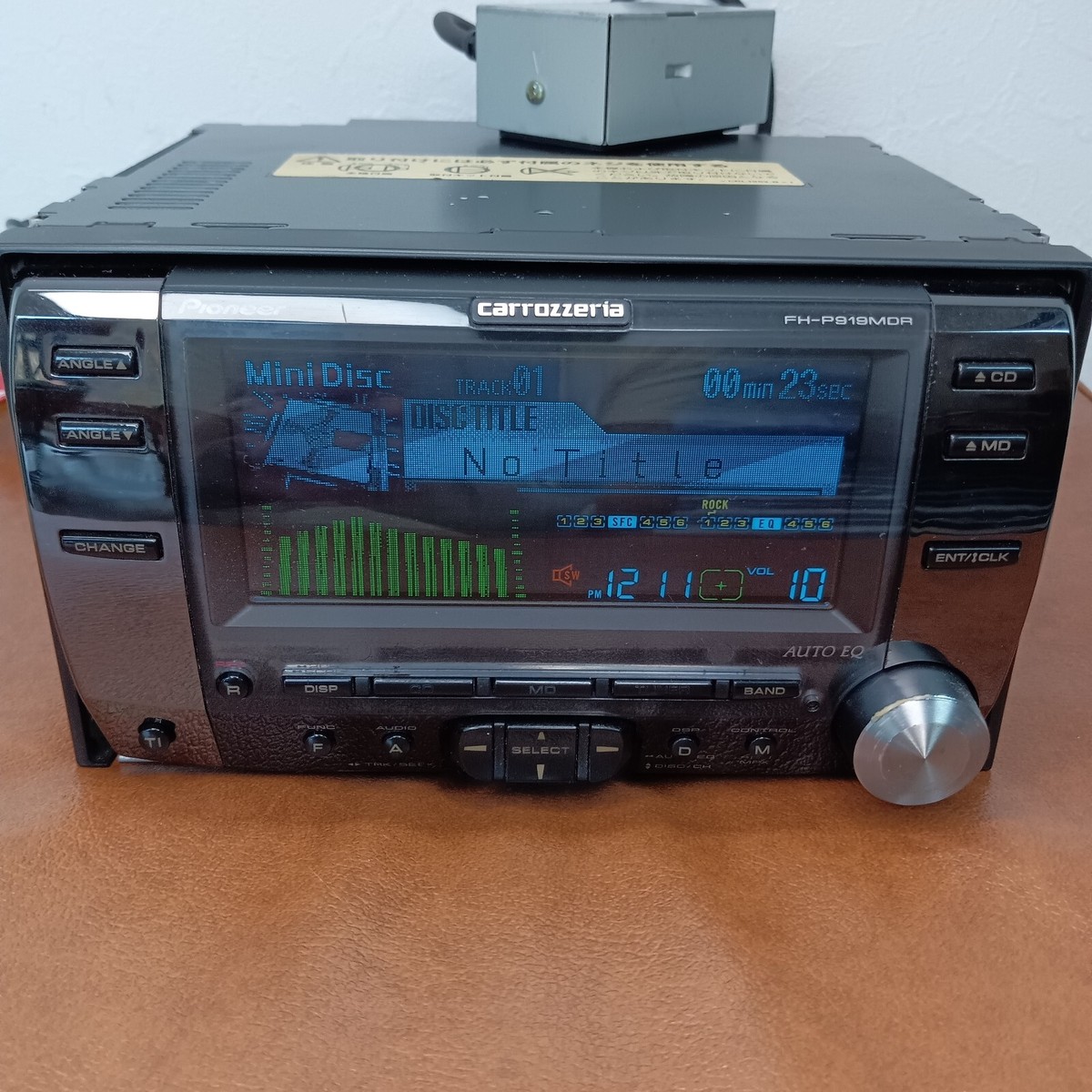 carrozzeria CDプレーヤー PH-P919MDR (S) Pioneer Carrozzeria FH-P919MDR 2DIN MD and CD Car Audio DSP
