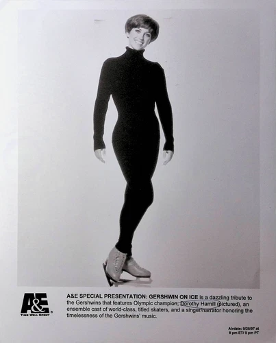 Vintage TV Movie still photo 8x10 GERSHWIN ON ICE Dorothy Hamill 1997
