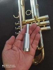 Bb A Berkeley Trumpet Heavy D2H Mouthppiece w/ Engrave Monette Style Leadpipes