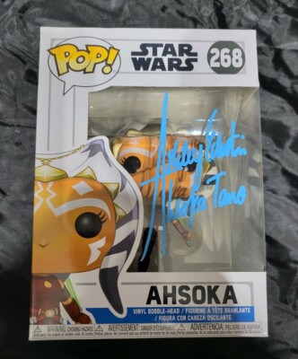 Funko POP アソーカ・タノ アシュリー・エクスタイン サイン入り