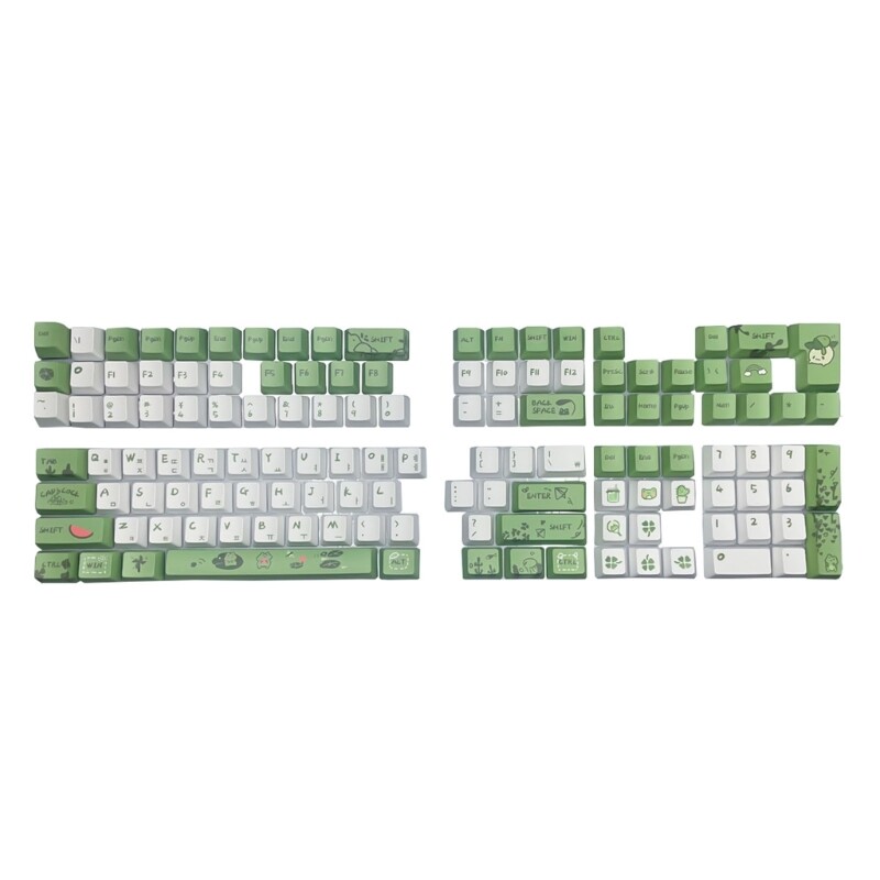 Enhance Your 75/87/98/104 Mechanical Keyboard with XDA Korean Keycaps