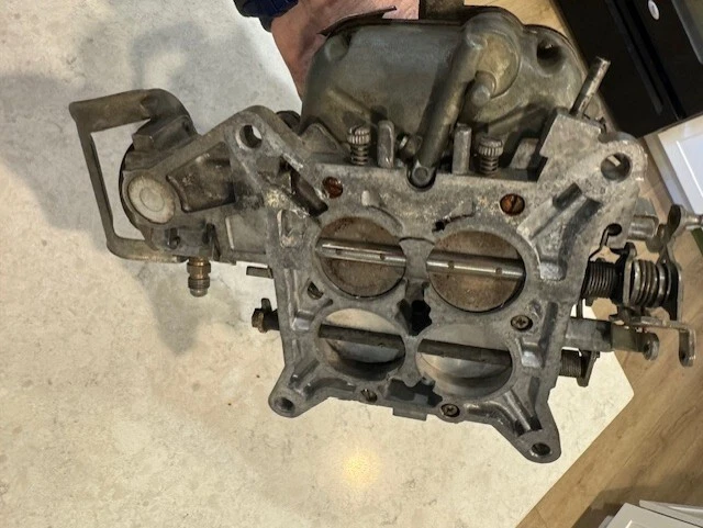 AUTOLITE 4 BBL CARBURETOR, 70 MUSTANG STICK SHIFT - Image 4 of 4