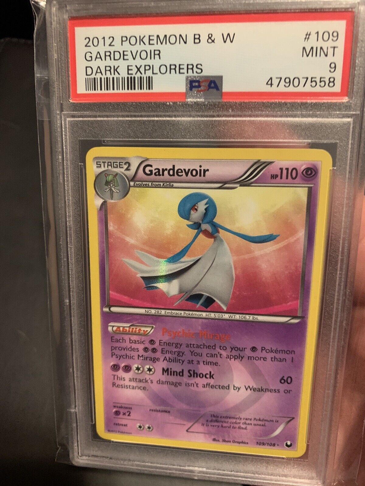 💦SHINY GARDEVOIR💦 | Secret Rare Pokemon Holo | Dark Explorers 109/108 |  📈 