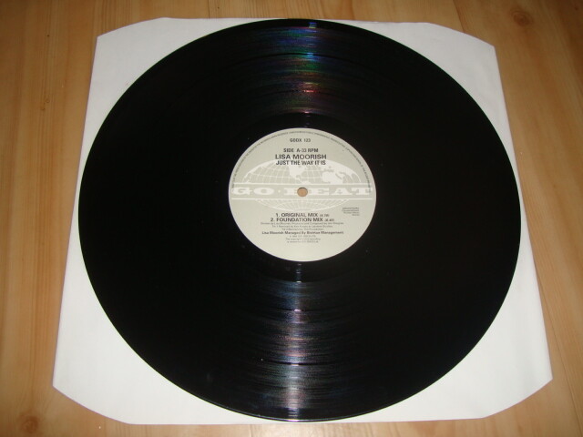 LISA MOORISH / JUST THE WAY IT IS 12×2枚 Lisa Moorish ‎– Just The Way It Is (12'') - FATMAN RECORDS
