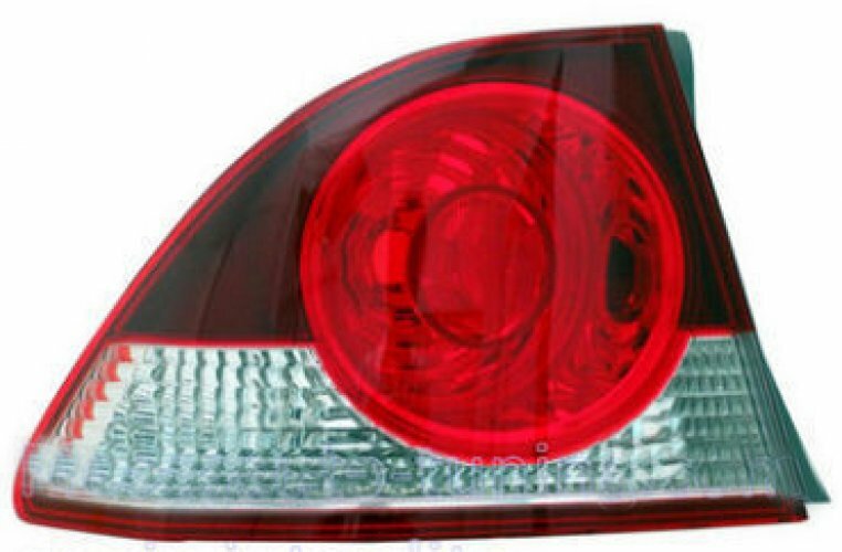 Phare arrière gauche pour berline Honda Civic trajets de nuit sûrs