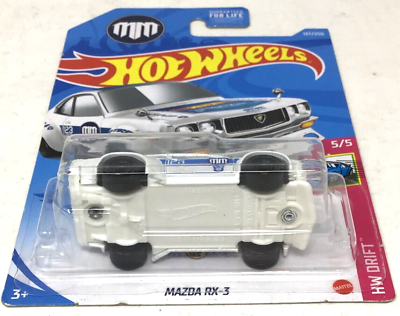 Carro Hot Wheels Super Raro Sth Mazda Rx-3 Gtd00 Branco C