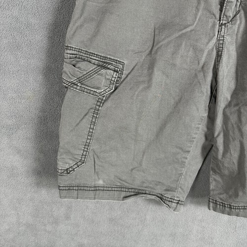 Vintage UNIONBAY Cargo Shorts Adult 34 Gray Y2K Summer Retro Mens - Picture 5 of 12