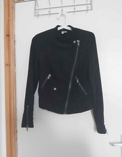 H&m Divided Size 6 Women's Black Biker Jacket New Women's