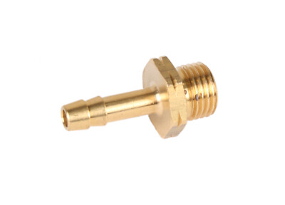 Gewindetülle Schlauchtülle Gewindefitting G 1/4'' links 6mm DIN Fitting - Messing