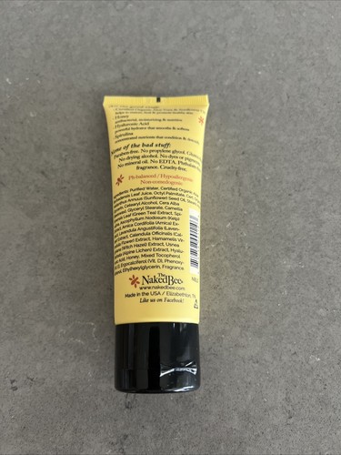 The Naked Bee ORANGE BLOSSOM HONEY Moisturizing Hand & Body Lotion 2.5oz SEALED - Picture 2 of 3