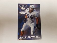 Yale University Bulldogs 2007 Football Pocket Schedule - New Haven Register