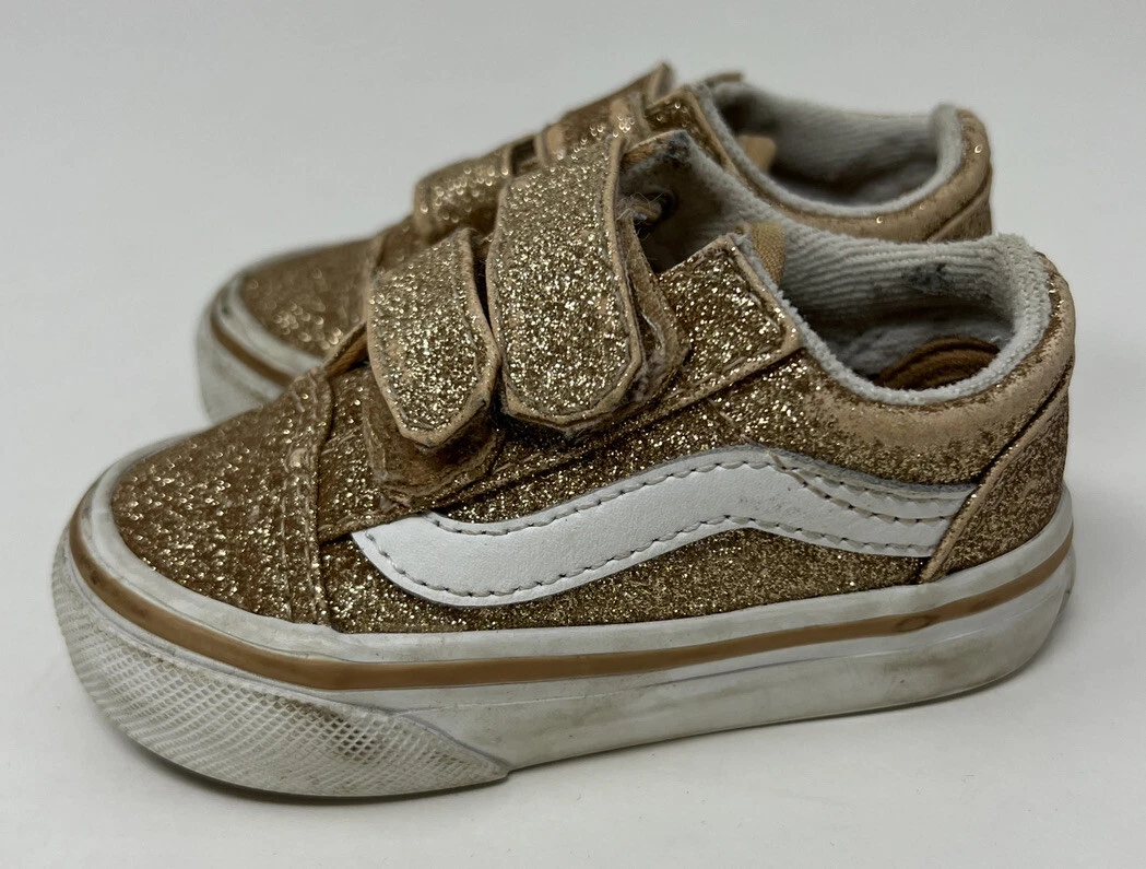 Rose gold vans best sale kids