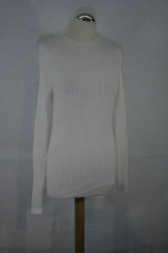 Superbe top ANINE BING en blanc laine taille M 355/1/81 *veuillez mesurer* - Photo 1/5